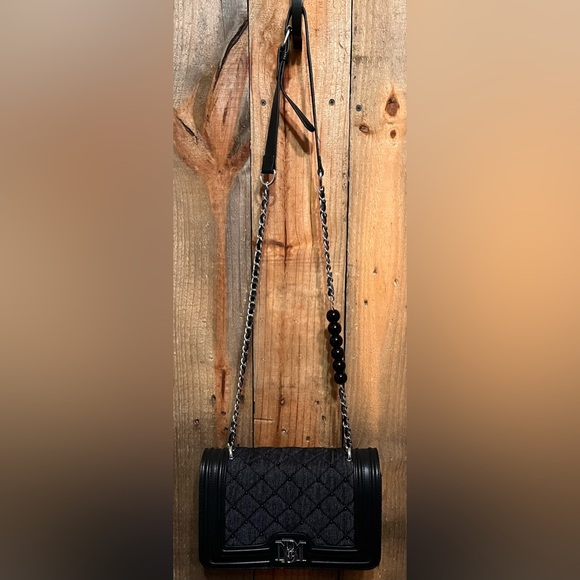 NWT Badgley Mischka Black Crossbody Bag. $159 RP - Picture 2 of 5